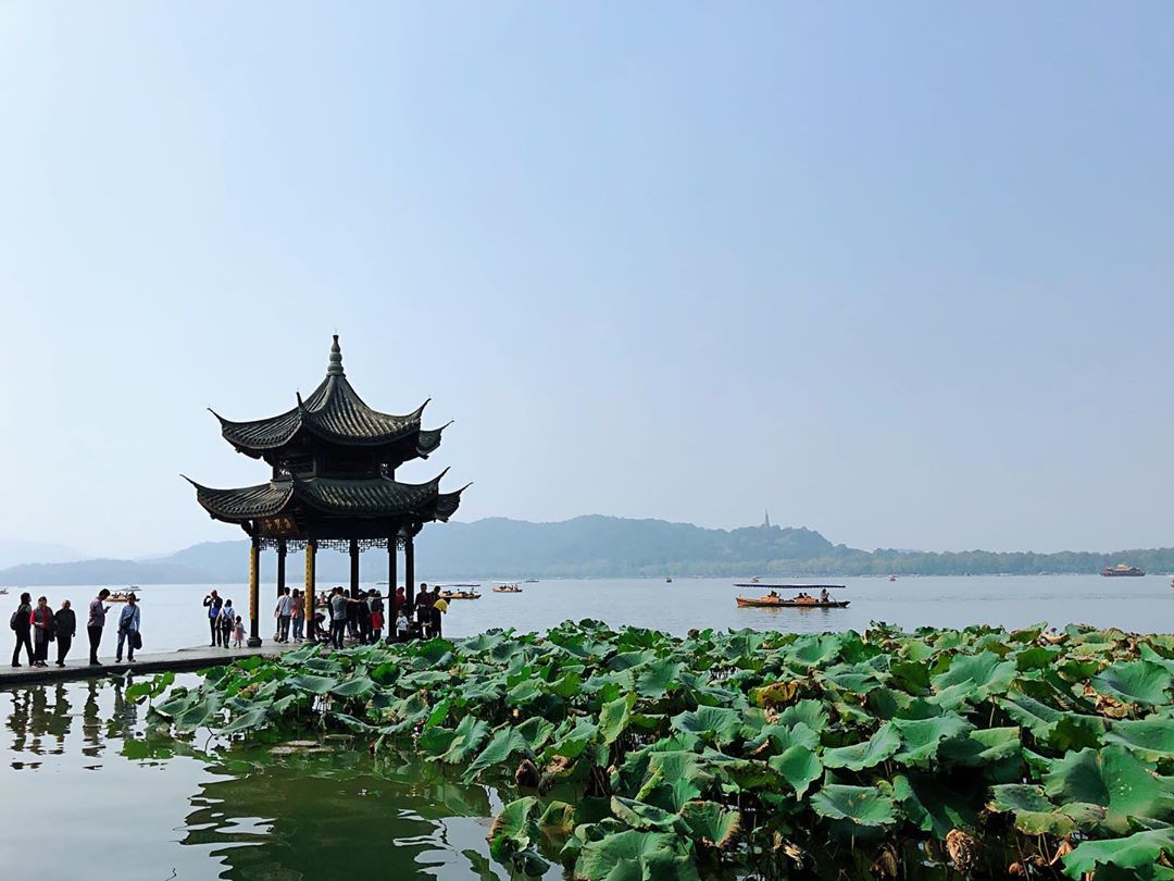 The Westlake is famous tourist destination in Hanoi